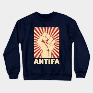 Antifa Crewneck Sweatshirt